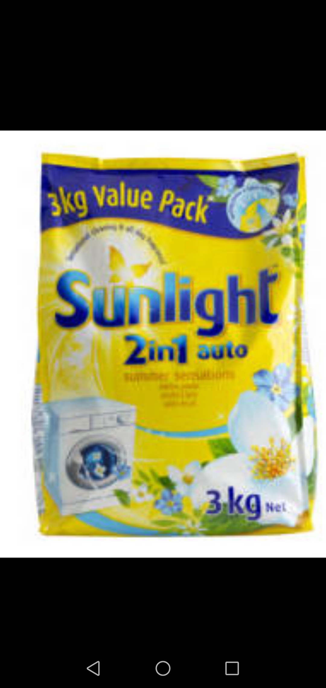 Sunlight washing powder 5kg 